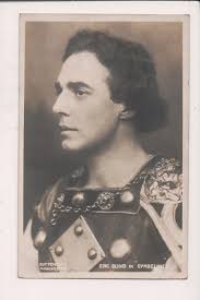 Vintage Postcard Eric Blind American Actor in Cymbeline