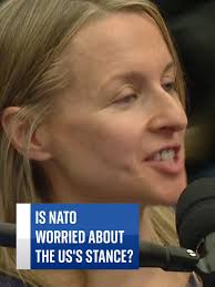 Sky's Deborah Haynes asks Mark Rutte how confident he is that the US would  come to the aid of Europe should another conflict erupt