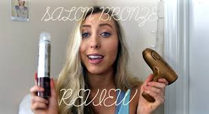 Salon Bronze Review Inexpensive At Home Spray Tan Youtube