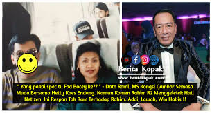 Ramli ms sebut bongok pada nabil semasa gegar vaganza 4. Yang Pakai Spec Tu Fad Bocey Ke Berita Kopak Media