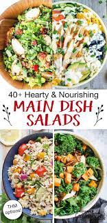 National center 7272 greenville ave. 40 Hearty Nourishing Main Dish Salad Recipes Main Dish Salads Main Dish Salad Recipes Dinner Salads