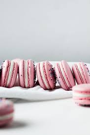 Cotton Candy Macarons With Cream Cheese Filling Baran Bakery
