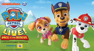 Paw Patrol Live 313 Presents