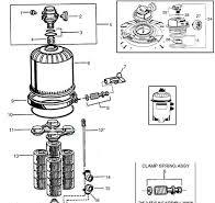 Replacement for DEX2420Z8A Hayward DE and Cartridge Filters Manual Air  Relief Valve Oring Kit