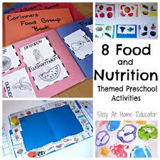 8 Food And Nutrition Themes Preschool Activities Stay At Home Educator Stay At Home Educator Preschool Activities Nutrition Activities Preschool Food
