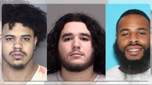 Three men wanted for aggravated kidnapping, other charges