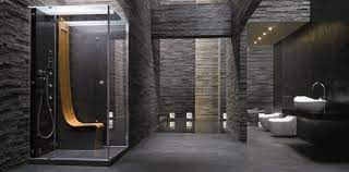 Make wood and metal your friend no materials spell manhood quite like quality wood and metal, and a great masculine bathroom presents endless opportunities to use both. Top 60 Best Modern Bathroom Design Ideas For Men Next Luxury