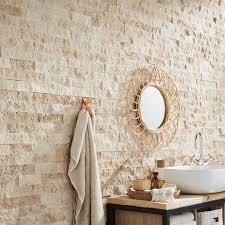 Plaquette De Parement Pierre Naturelle Beige Interieur Exterieur Leroy Merlin Parement Pierre Interieur Pierre Naturelle Mur En Pierre Interieur