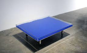 Yves Klein Table Bleue 1961 Wood Prices Yves Klein Blue Table