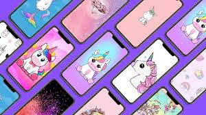 Rainbows and unicorns cute doodle drawing perfect for coloring, wallpaper, backgrounds and more. Download Kawaii Unicorn Wallpapers Cute Background Hd Free For Android Kawaii Unicorn Wallpapers Cute Background Hd Apk Download Steprimo Com