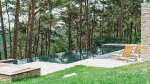 nager vers la foret piscine design terrasse ipe piscine a debordement piscine a fond mobile 3d gris beton piscines design terrasse ipe piscine