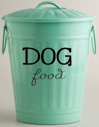 Vinyl Decal Dog Food Or Cat Food Vinyl Decal Storage Etsy Dog Food Storage Containers Dog Food Recipes Diy Dog Food