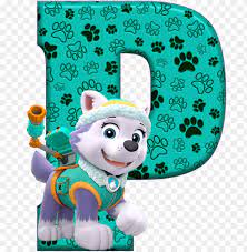 Use these alphabet letter practice and counting worksheets to help with literacy and math. P De Alfabeto Decorativo Paw Patrol Letter Png Image With Transparent Background Toppng