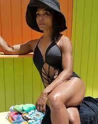 Angela Bassett Flaunts Toned Body in One-Piece Swimsuit