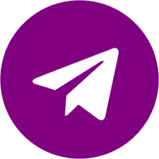Paperplane, software, telegram svg vector icon. Purple Telegram 3 Icon Free Purple Social Icons