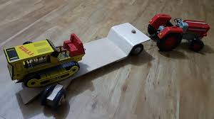 Ddr plastikkörbchen plastikkorb in verschiedenen farben. Ddr Msb Bulli Raupe Anker Traktor Und Tieflader Youtube