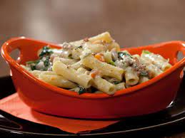 Baked Ziti With Spinach And Veal Recipe Rachael Ray Food Network