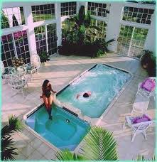 In this section of our website, we will help you plan out the pool of your whether you want to build a small pool or a luxurious pool spa combo, get all the inspiration you need from our idea guide. Girl In A Spa Swim Spa Combo Custom Built Spas