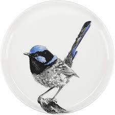 Maybe you would like to learn more about one of these? Amazon Com Maxwell Williams Marini Ferlazzo Birds Decorative Side Plate With Superb Fairy Wren Design Gift Boxed Fine China White Kitchen Dining
