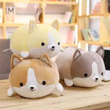 Arrow_forwardsoft flexible microbead travel pillow that won't leave you (or your knees and back) feeling unsupported: Squishy Pillow Plush Toy Soft Corgi Microbead Squishmallow Stuffed Pet New Cushion Aliexpress