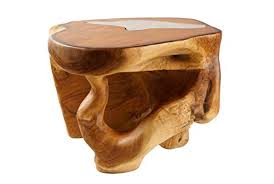 Creaciones inteligentes con las mesas de troncos de madera. â„³ Mesas De Troncos De Arboles Mesas De Centro â„³