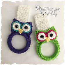 5 out of 5 stars (883) $ 3.00. Ravelry Owl Towel Holder Ring Pattern By Wendy Connor