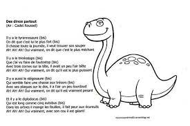 activite manuelle comptine dinosaure comptines coloriages de earth rangers