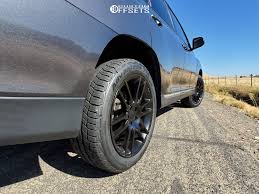 The advantage t/a sport lt meets the industry's severe snow service requirements. 2013 Toyota Highlander Wheel Offset Slightly Aggressive Stock 818609 Team Stance