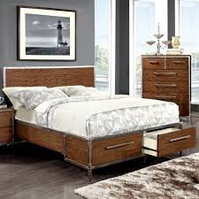 The wood is solid and beautiful. Industrial Bedroom You Ll Love Wayfair Co Uk