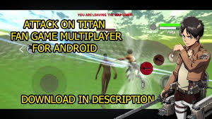 Attack On Titan Multiplayer Fan Game For Android Canceled Youtube