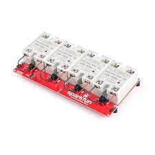 The sparkfun beefcake relay control kit. Sparkfun Qwiic Quad Solid State Relay Kit Pimoroni