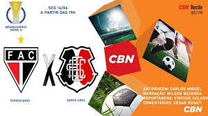 17:00 brasileiro série d : Ferroviario 1 X 0 Santa Cruz Ao Vivo Brasileirao Serie C Futebol Globo Cbn Youtube