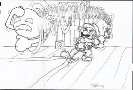 Gooigi is your sidekick in luigi's mansion 3. Luigi S Mansion Coloring Pages Novocom Top