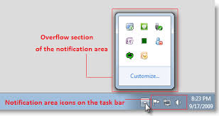 With this application you can remove the system tray permanently until it restarts the device. Guided Help Customize The Notification Area In Windows 7