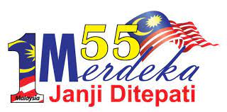 Keterangan Logo 55 Tahun Merdeka Janji Ditepati