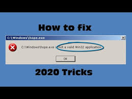 How To Fix Exe Is Not A Valid Win32 Application Youtube