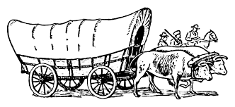 Pin By Karla Fossett On Westward The Wagons Covered Wagon Oregon Trail Oregon Trail Covered Wagon