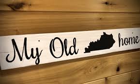 Farmhouse My Old Kentucky Home Sign Farmhouse Decor Etsy My Old Kentucky Home Farmhouse Wall Decor Farmhouse Decor