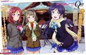 lovelive maki kotori nozomi anime best friends kawaii anime anime love