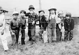 Native American Children at Celilo Village 1940