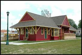 Montrose Mi Train Depot Train Depot Train Station Model Railway