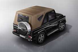 Mercedes Benz Says Goodbye To The G Class Cabriolet With The Final Edition Mercedes Benz G Class Mercedes Jeep G Class