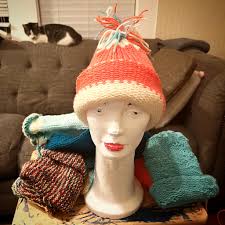 Here are all the things I have knitted for the challenge! It's been so fun  knitting every day, being part of this lovely community and raising money  for an excellent cause. ♥️