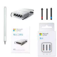 The surface pen is an active stylus and digital pen developed by microsoft for its series of surface computing devices. Surface Pen Tips Replacement Kit 4 Pack Original Hb Type For Surface Pro Go Laptop And Book Lazada Singapore