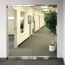 They are perfect for homes with minimal space since the door can close and open without being too bulky on the space. Interior Glass Doors Walls Offices Creative Mirror Shower