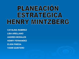 Notas al pie de página. Planeacion Estrategica Henry Mintzberg