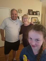 Grandfather and Grandmother with Jim and Margaret