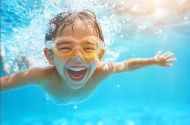 New home pool open in Conroe