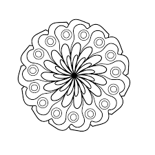Voor kleine kinderen, voor wat oudere kinderen en voor. Mandala Kleurplaat Kleurplaten Gratis Afbeelding Op Pixabay