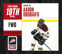 Giants Select Forward Aaron Obobaifo With 19th Overall Pick